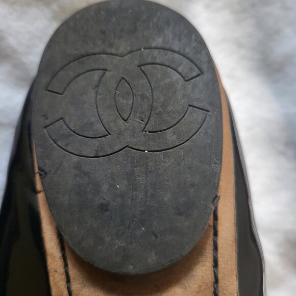 Chanel patent leather ballet flats - Picture 3 of 11